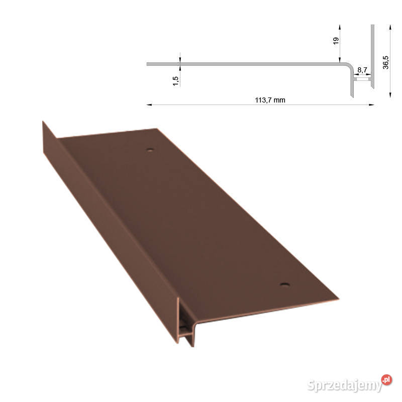 Profil Renoplast SW na schody i tarasy Warszawa