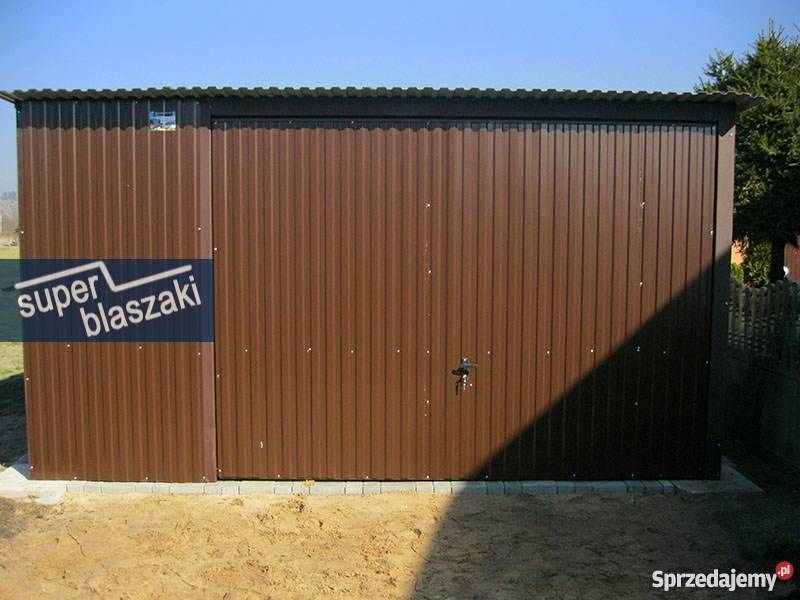 Garaże Blaszane 4x5 blaszak RAL Śląsk dowóz i Lublin