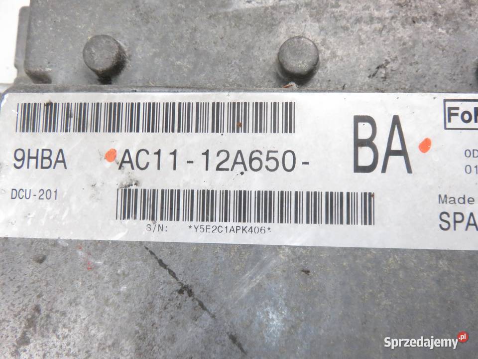 STEROWNIK FORD TRANSIT VI 22 TDCi AC1112A650BA