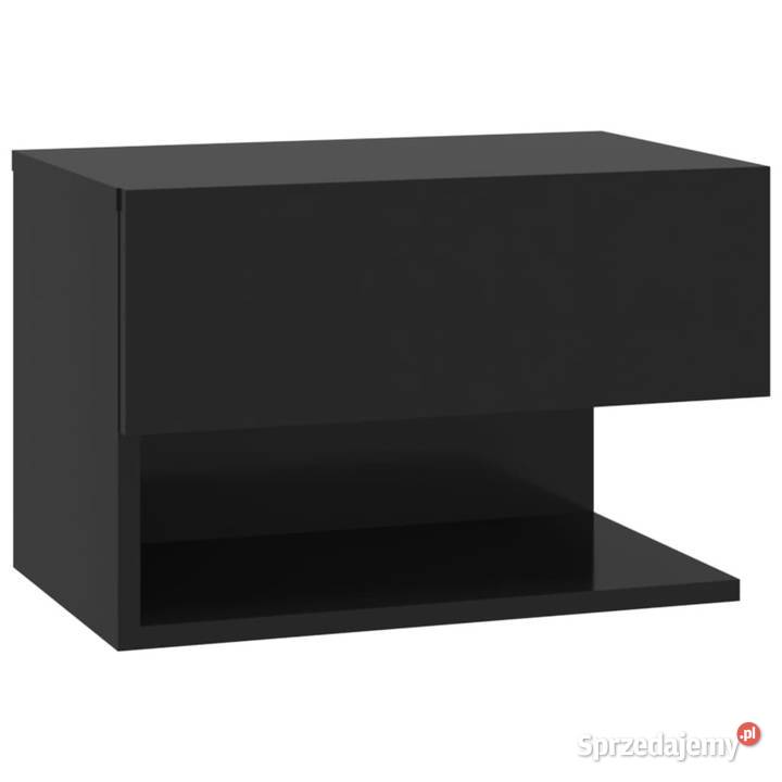 Szafka nocna ścienna czarna WM810955 mazowieckie Warszawa