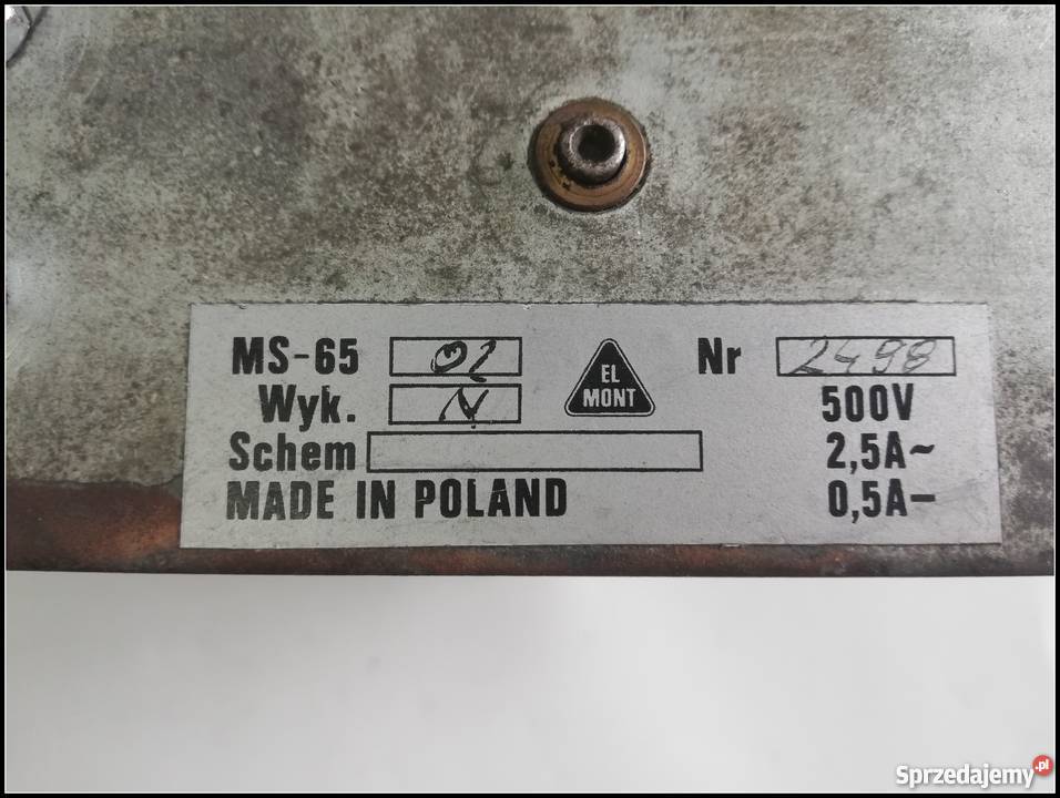 Sterownik Nastawnik MS65 02 Wyk N ELESTER Dąbrowa Górnicza