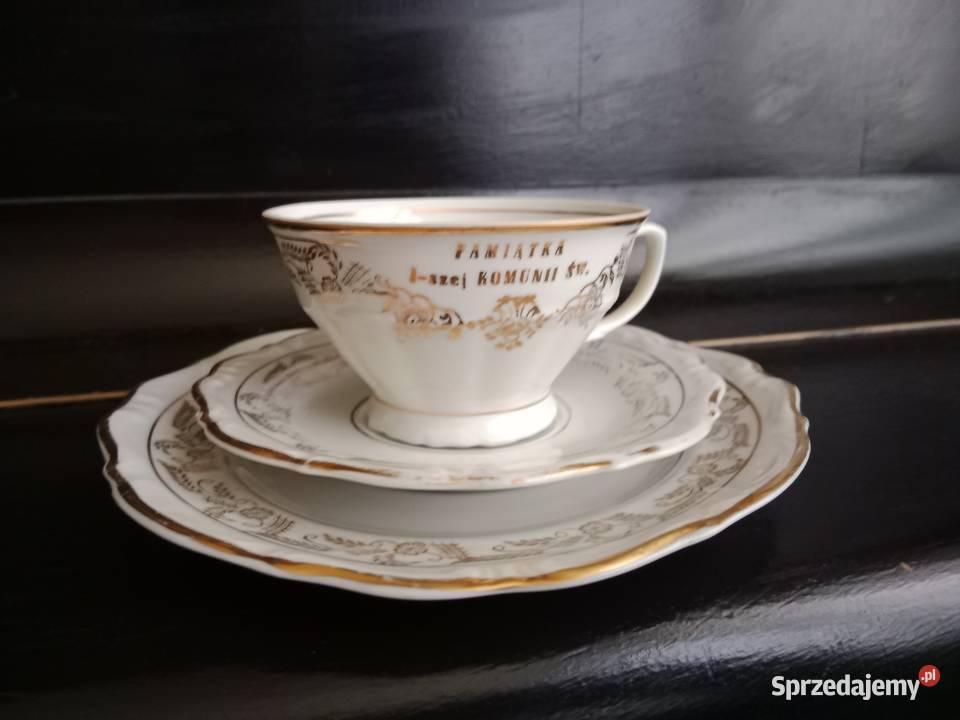 Porcelana Bogucice Zestaw Pamiątka I Komunii Św Ruda Śląska