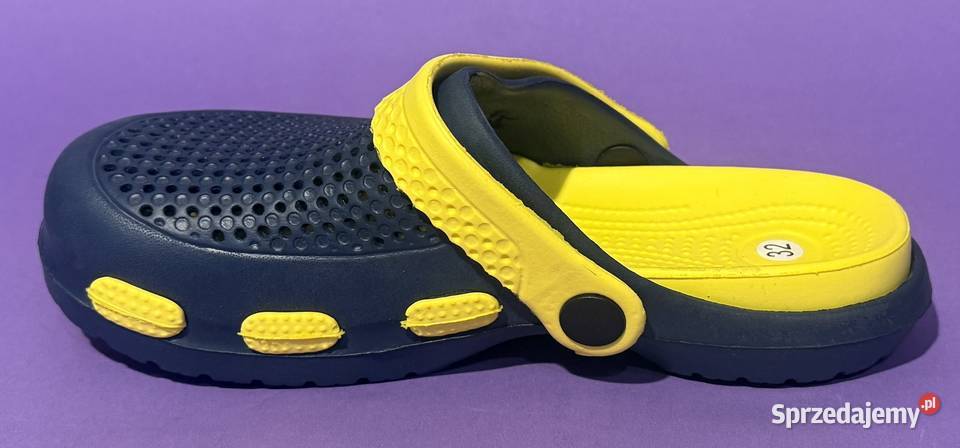 Granatowe dziecięce chodaki rozmiar 32 Żyrardów