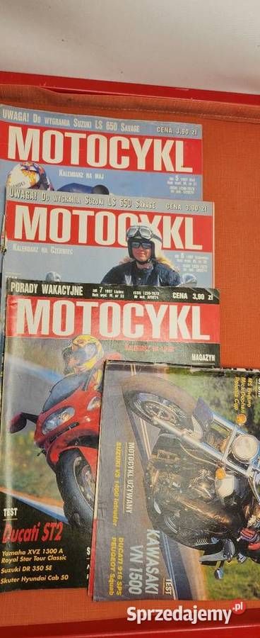 Czasopismo kolekcjonerskie motocykl 1997 sprzedam