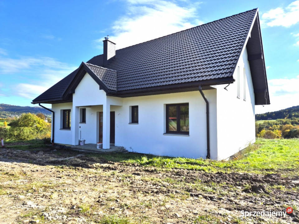Nowy dom w Beskidzie Wyspowym 5 sypialni piękne Rupniów