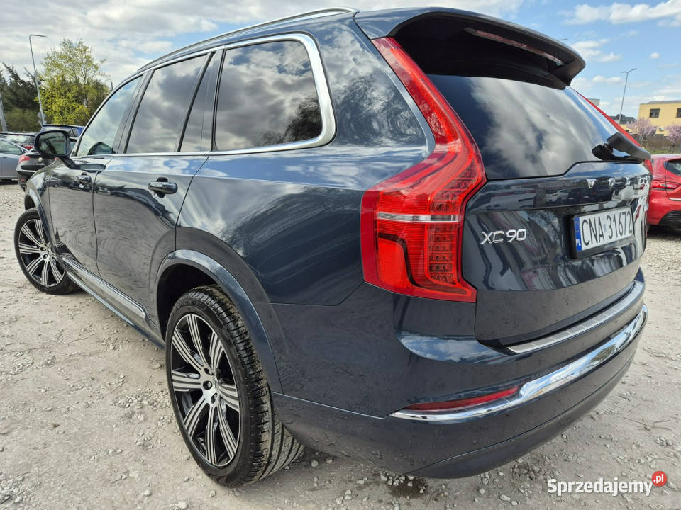 Volvo XC 90 Super stan 7 osób Full II 2014 szary kujawsko-pomorskie Bydgoszcz