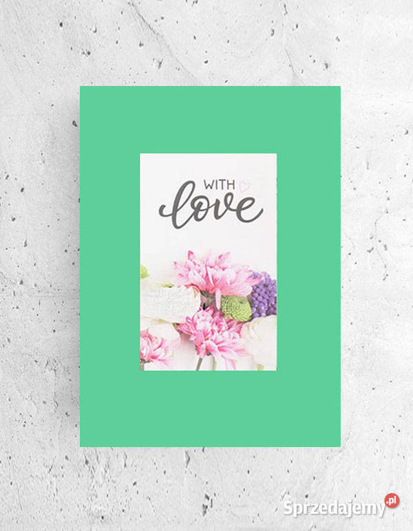 love plakat A4 mały obrazek na ścianę plakat do Białystok sprzedam