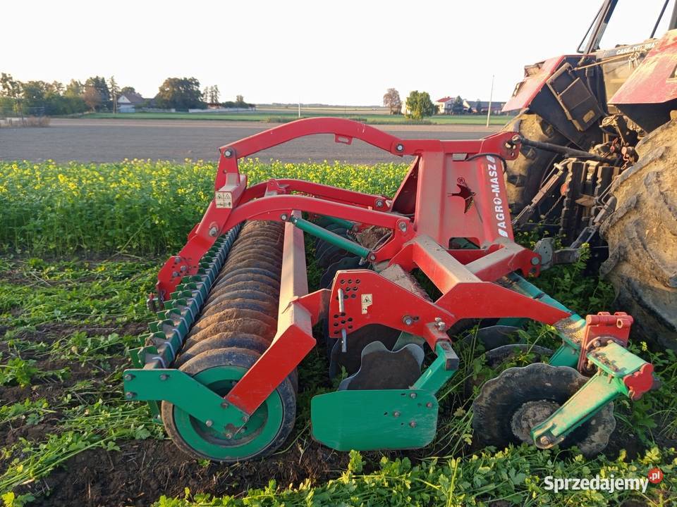 Agregat talerzowy agromasz 3 m Sarbinowo sprzedam
