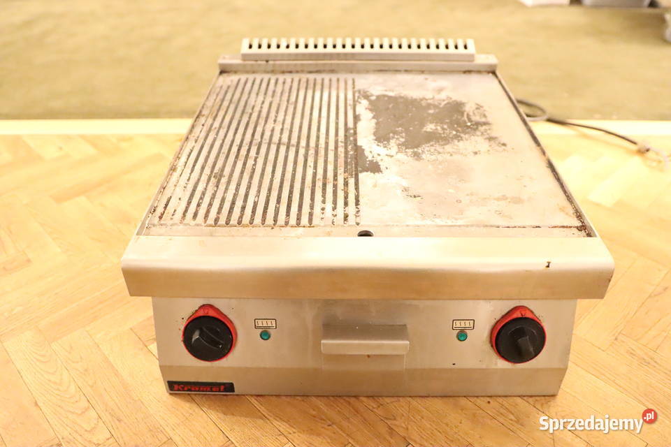 Płyta grillowa ryflowanogładka Kromet gazowa Gastronomia śląskie Pszczyna