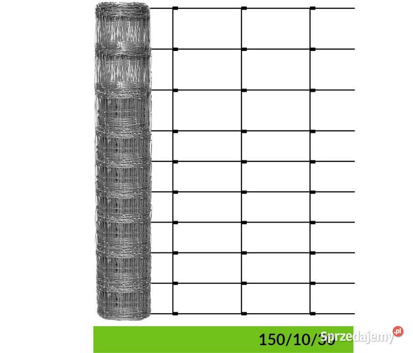 Ogrodzenie kur siatka metalowa leśna na dziki