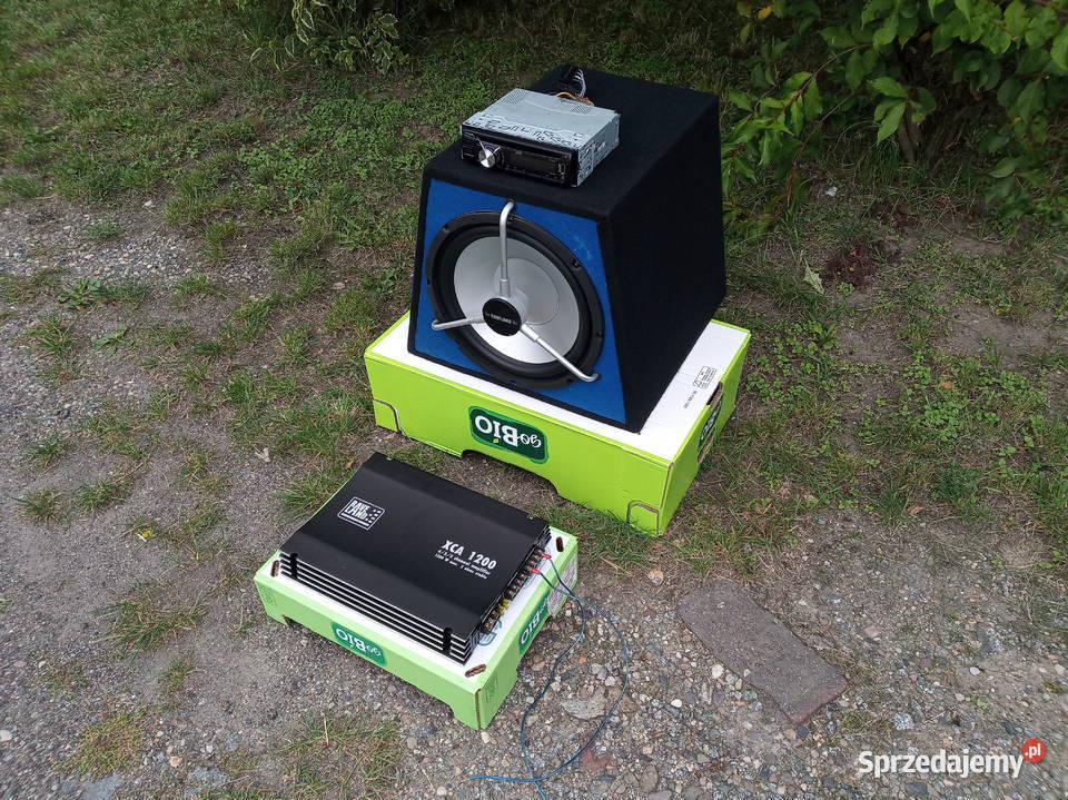 Tuba Subwoofer Skrzynia Basowa Wzmacniacz Radio sprzedam
