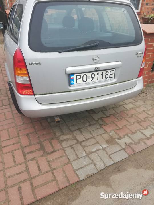 Opel Astra II 16 16V Combi wszystkie części uszkodzony wielkopolskie Środa Wielkopolska