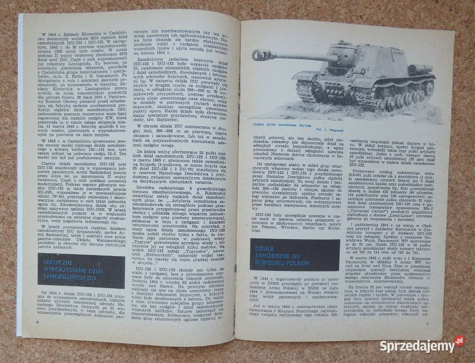 Magnuski Ciężkie działo samobieżne ISU Warszawa