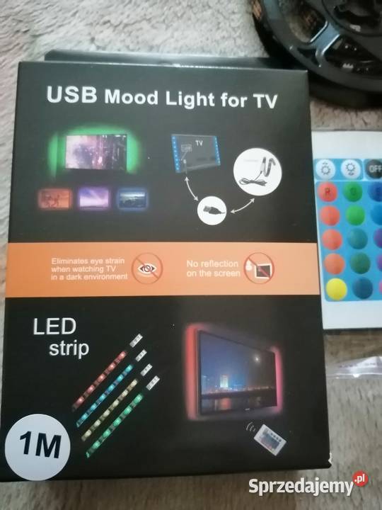 sprzedam taśma LED RGB zasilana z USB z pilotem Chorzów