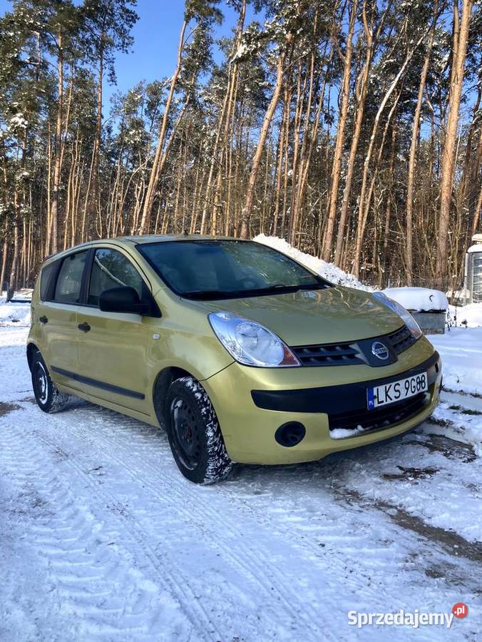 Nissan Note 14 benzyna 2007r kupiony w polskim salonie Piaski sprzedam