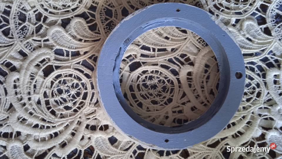 OKRĄGŁA DREWNIANA RAMKA BIELONA wielkopolskie Piła sprzedam