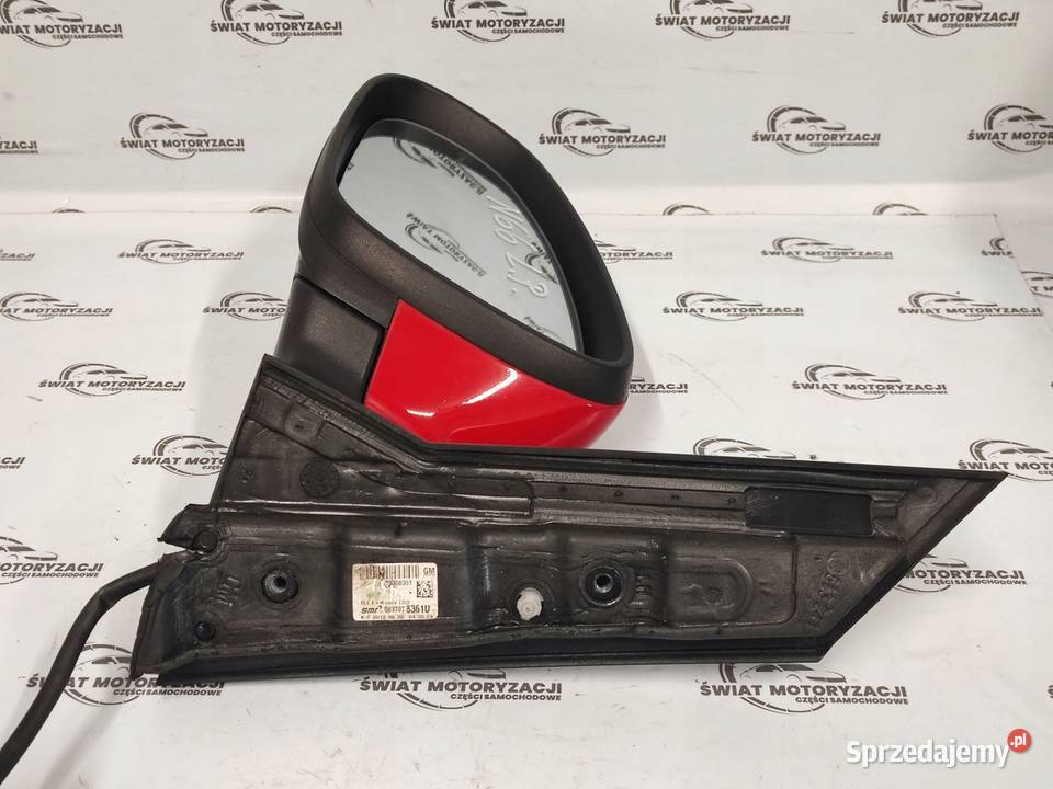 OPEL ASTRA J LIFT 13r lusterko lewe 13308361 osobowe Kielce