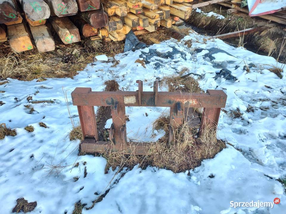 Łyzka i widły do ładowarki un53 Sól