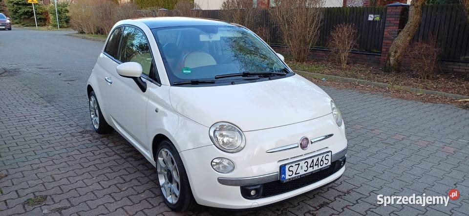Piękny Fiat 500 DOINWESTOWANY śląskie Siemianowice Śląskie sprzedam