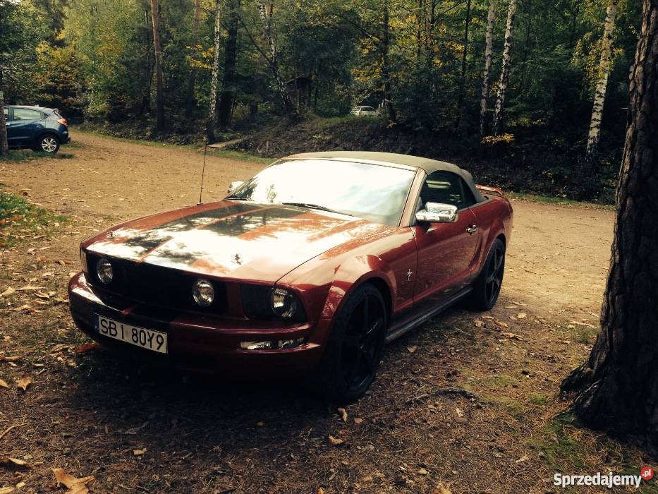FORD MUSTANG KABRIO 40 V6 GAZ SUPER STAN ZAMIANA elektrochrom. lusterka boczne Szczecinek