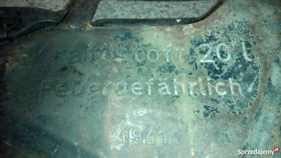 Kanister Wehrmacht Nowack Bautzen 1941 Gdańsk sprzedam