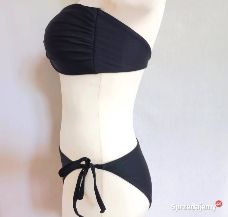 Strój Kąpielowy czarny Dwuczęściowy Bikini r 40 Białystok