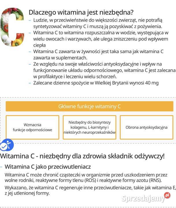 Atomy Vitamin C 90 saszetek Witamina C Owocowy opolskie Opole