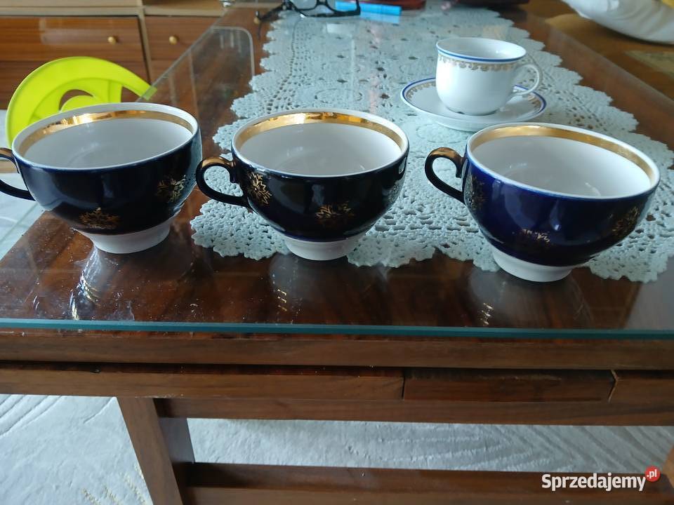 Filiżanki sygnowane różne Warszawa