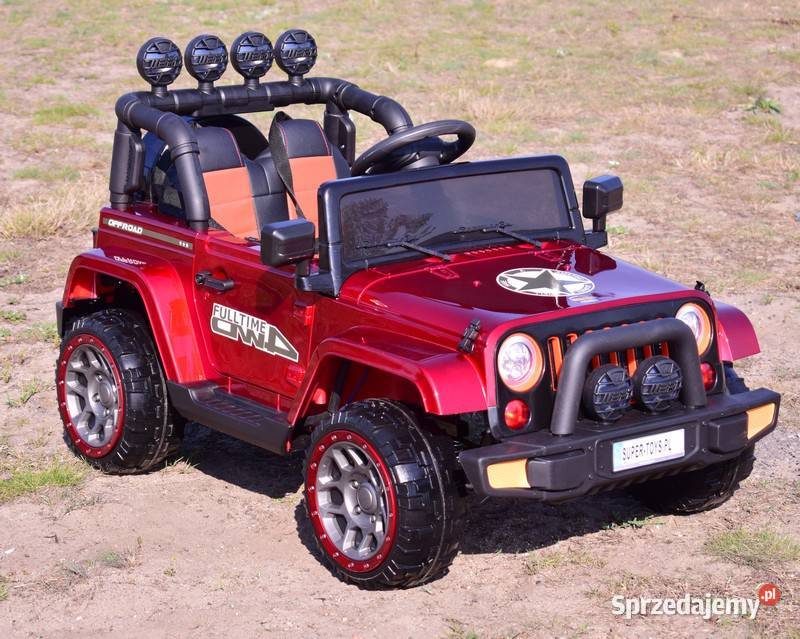 MEGA JEEP FULLTIME NAPĘD 4X4 1X12V WOLNY START Toruń