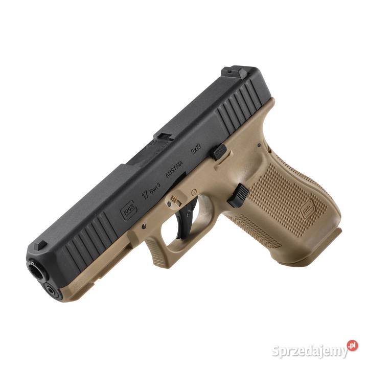 Pistolet wiatrówka Glock 17 gen5 45 mm BB coyote Warszawa
