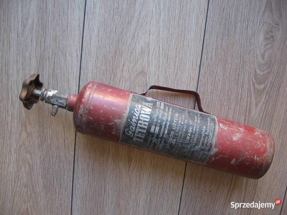 Stara gaśnica Teterowa z 1955r Star Żuk Nysa Przemyśl