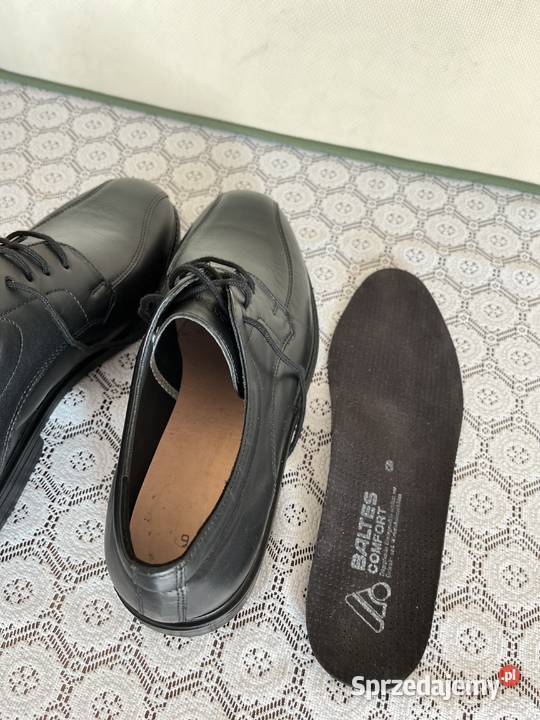 Baltes Comfort skórzane męskie buty służb inna