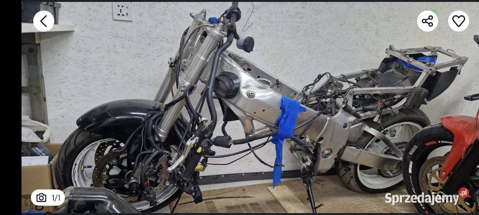 Suzuki GSXR 750 SRAD 98r Rama z dokumentami Suwałki