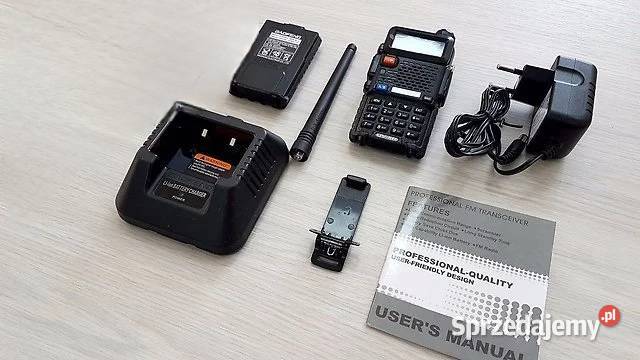 Baofeng uv5r Krótkofalówka Policyjna odblokowany mazowieckie Pionki