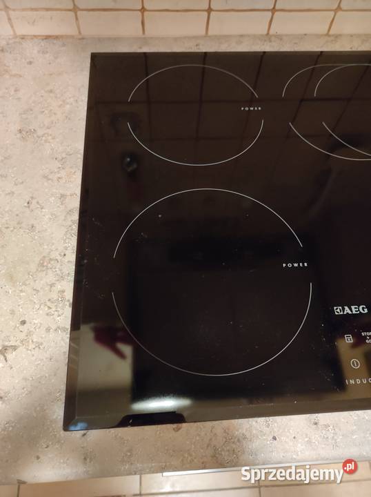 Płyta indukcyjna AEG HK6542HPFB uszkodzona AGD Pruszków sprzedam