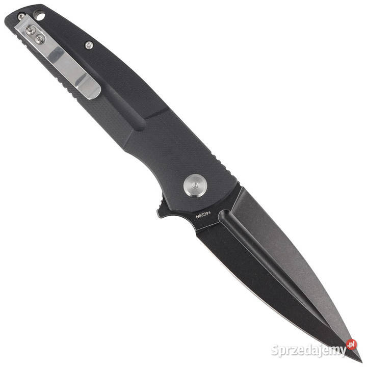 Nóż składany Bestech Fin Black G10 Black Warszawa