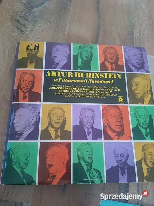 Płyta winylowa Artura Rubinsteina Bydgoszcz