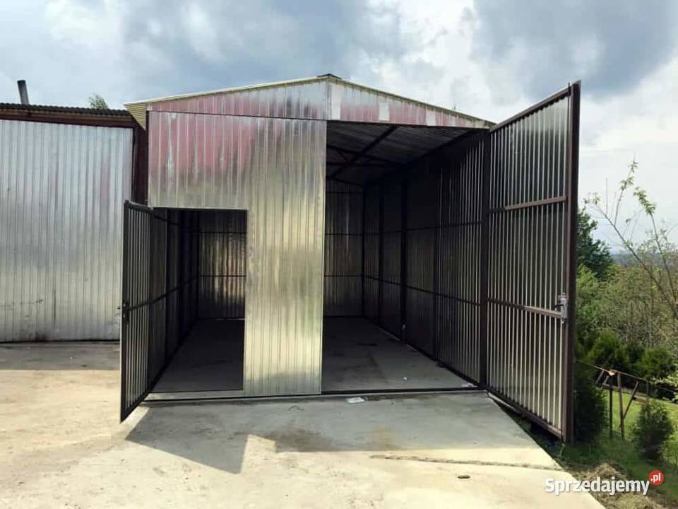 Blaszana montowana hala 47 ocynkowana Kraków sprzedam