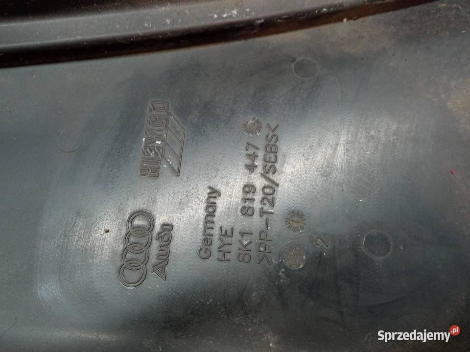 PODSZYBIE 8K1819447 Audi A4 IV 20082015 B8