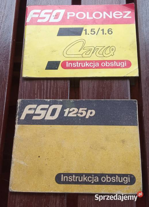 Do sprzedania stare książki Fso Polonez Syrena małopolskie Kraków