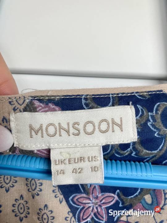Nowa piękna bawełniana bluzka Monsoon boho
