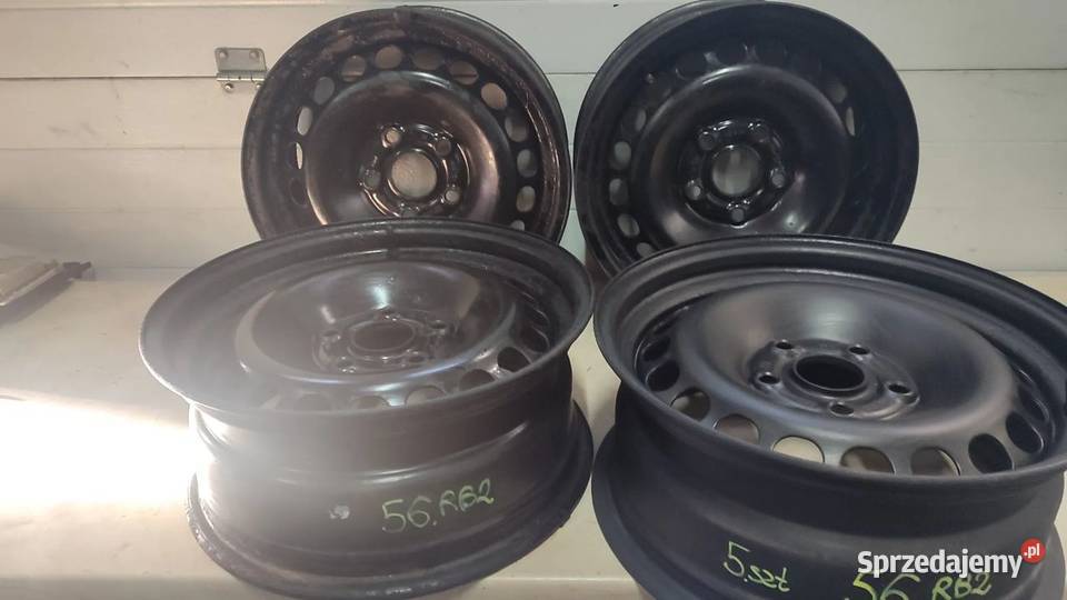 56RB2 FELGA STALOWA 5X112 ET33 65JX15H2 VW GOLF Dystanse sprzedam