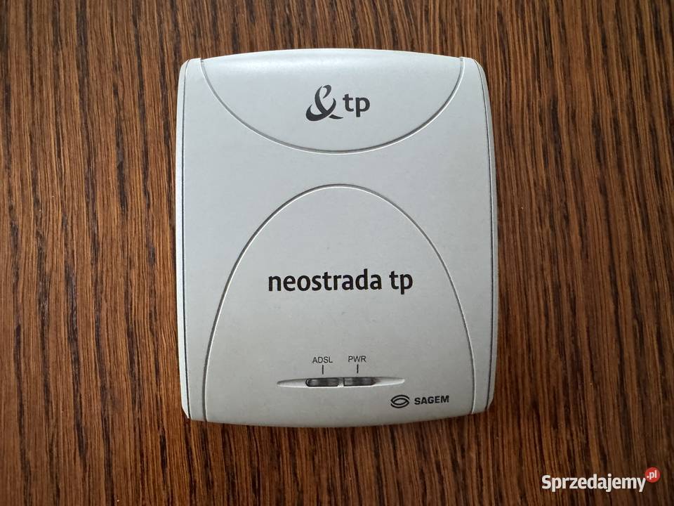 Modem Sagem Fast 800 E3T TP SA Neostrada Komplet Komputery i Akcesoria Woźniki