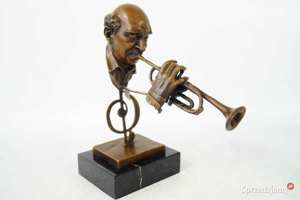 Figura z brązu rzeźba muzykant prezent wielkopolskie sprzedam