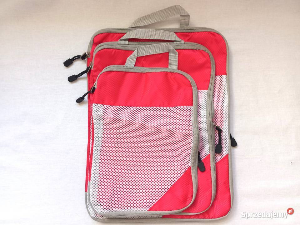 Organizer podróżny CZERWONY Torby kompresyjne Białystok sprzedam