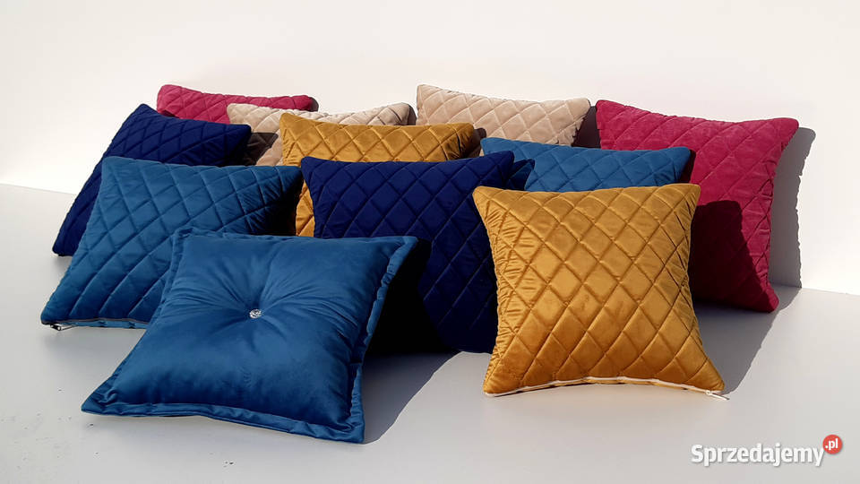 PODUSZKI DEKORACYJNE GLAMOUR VELVET