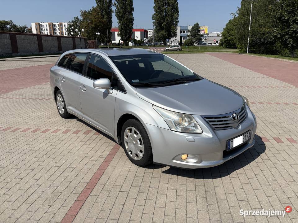 Toyota Avensis 20d4D 126 2009 zarejestrowana Jelcz-Laskowice