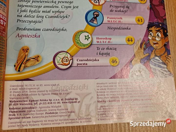 WITCH Czarodziejki 122006 numer 83 Kraków