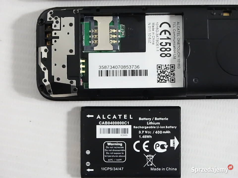 Alcatel OneTouch 1016G Niesprawny Ekran lubelskie Biłgoraj