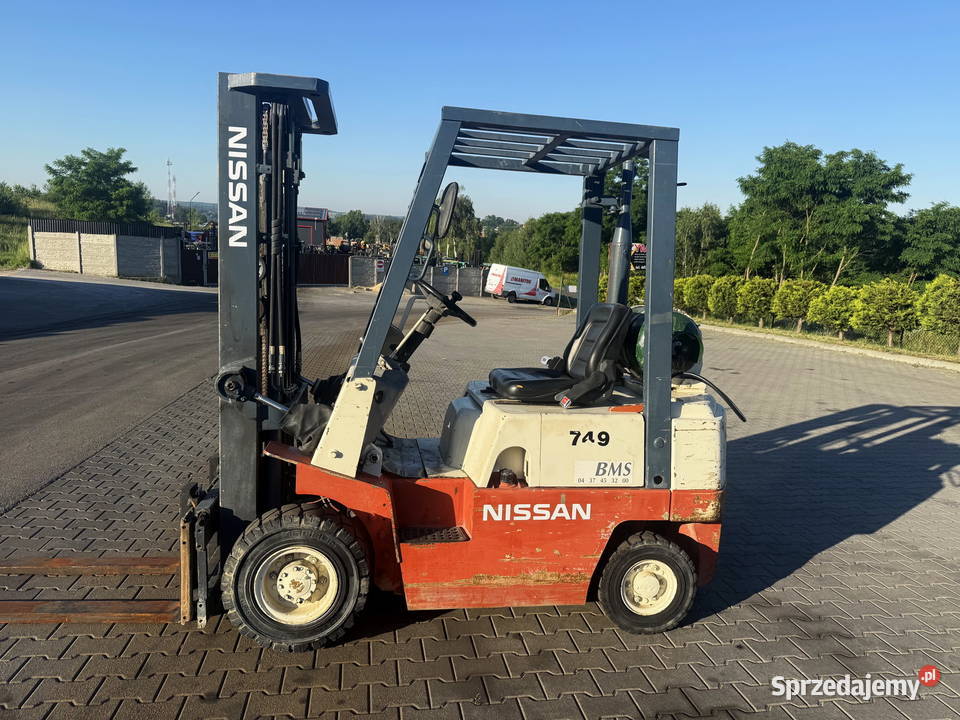 wózek widłowy NISSAN FG18 LPG 1800 Triplex 475m Działoszyn